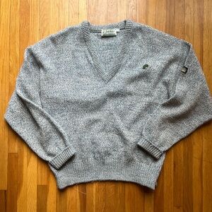 Vintage Wilderness Clothing Duck Knit Sweater Gray